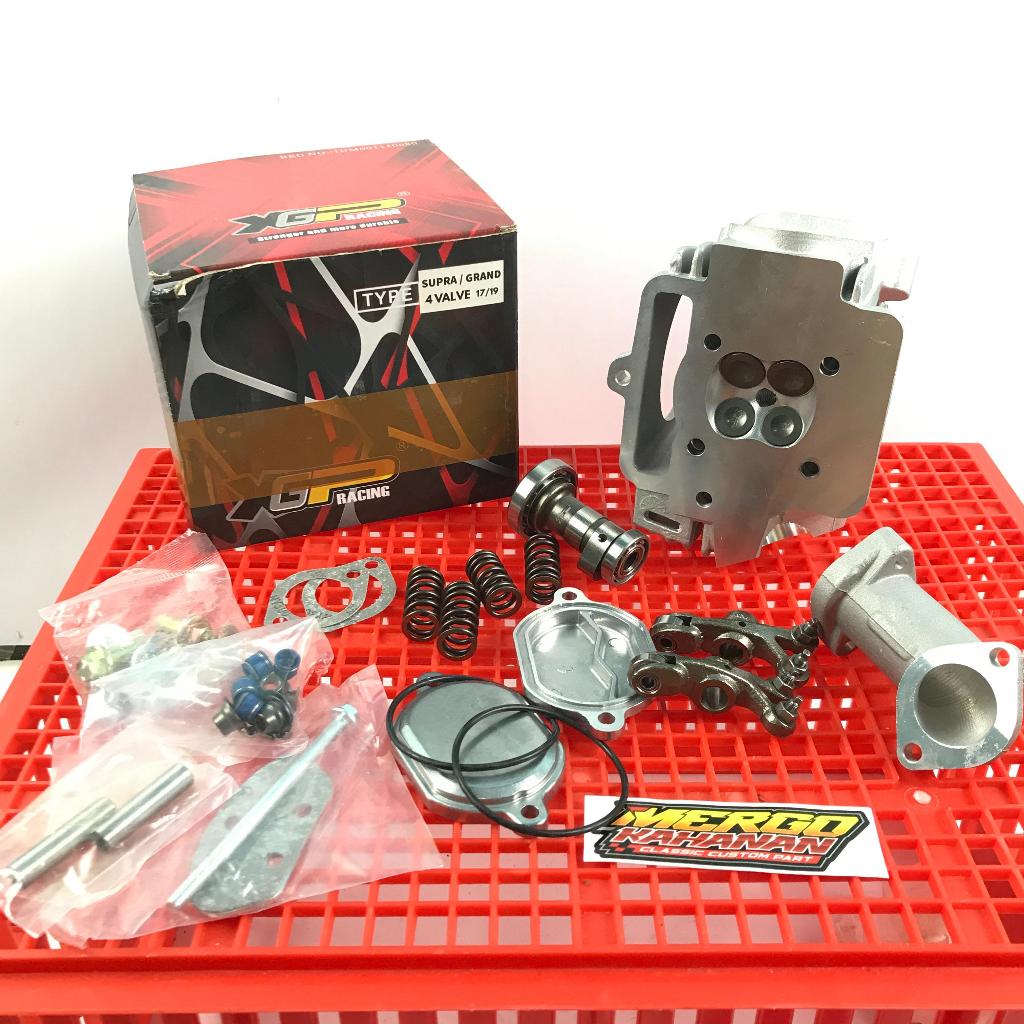 kop head cylinder klep 4 grand XGP porting CNC PNP C Series win grand supra prima supra x revo lama 