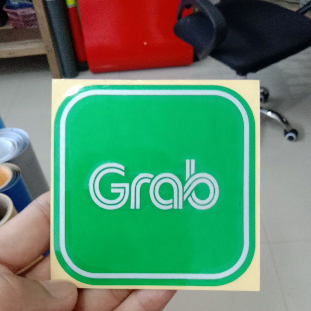 sticker grab / gojek online