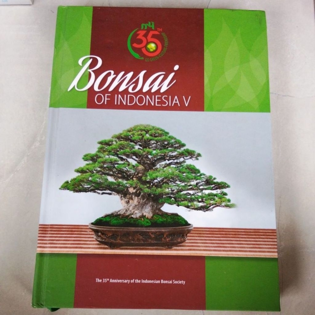 Buku Bonsai of Indonesia V ( ORI ) HC