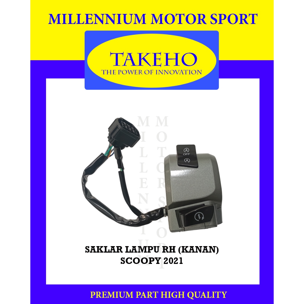 SAKLAR LAMPU KANAN (RH) SCOOPY 2021