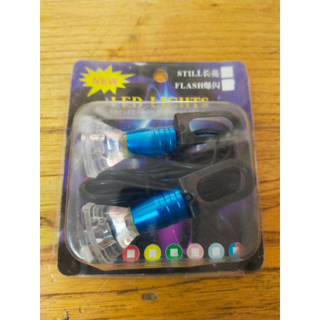 led modul bulat 2 watt led kedip variasi led polisi strobo