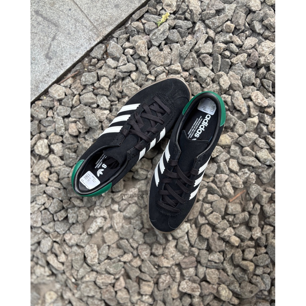 Adidas Stadt City Series ‘Black White Green’ | Size 44 | BNIBWT | JQ9007