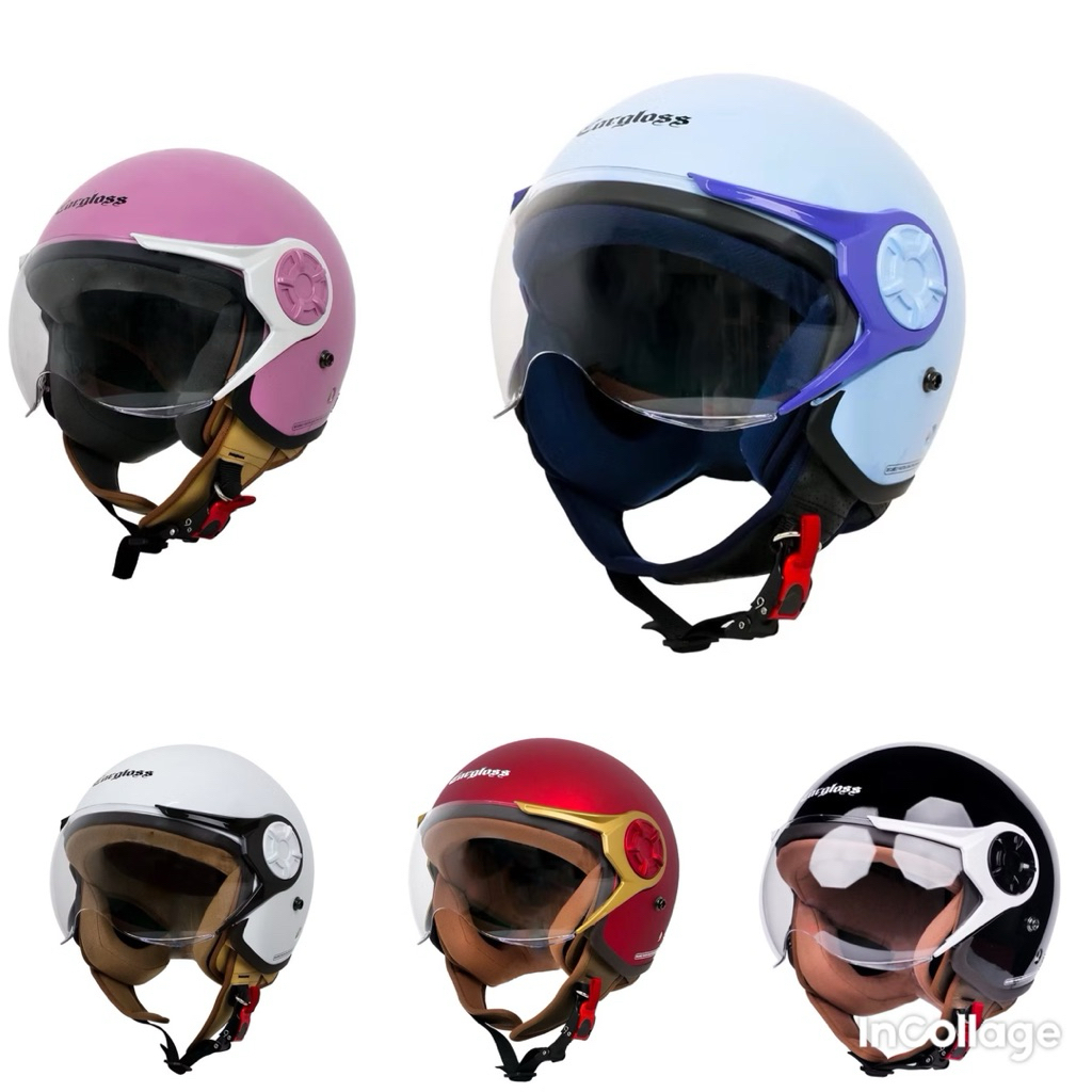 HELM CARGLOS HIJAB ORI// Kinza.Helmet