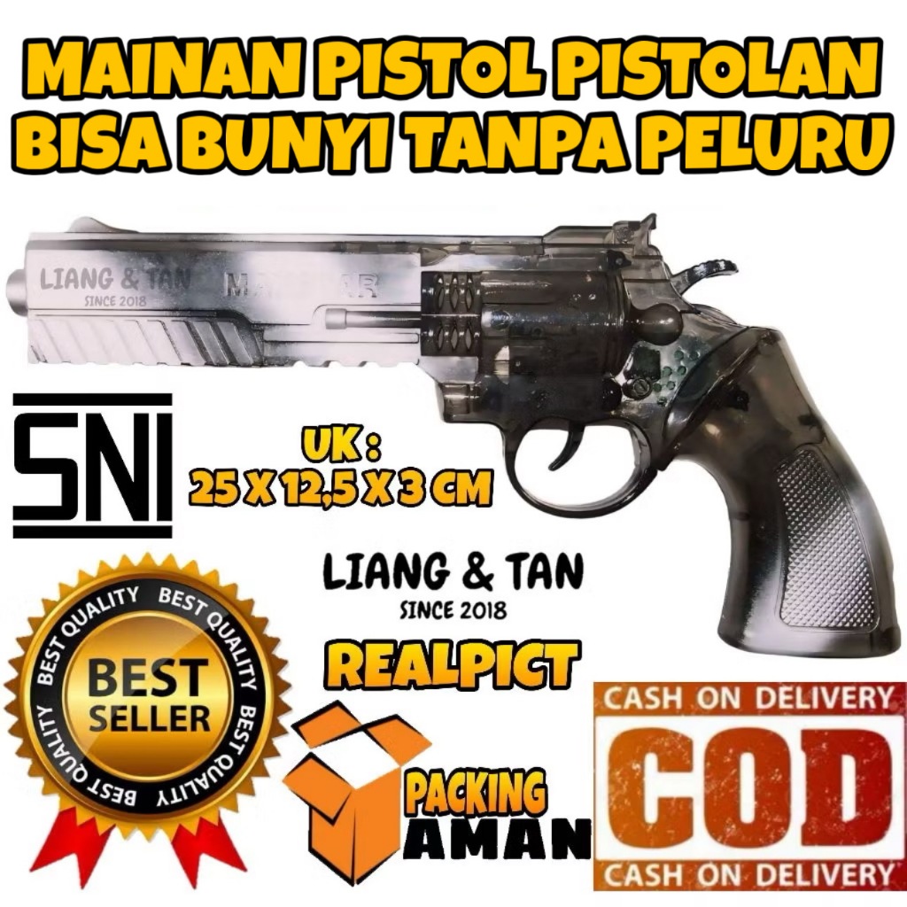 ( BISA COD ) PROMO MAINAN ANAK PISTOL TEMBAK TEMBAKAN GUNMAN BISA BUNYI TANPA PELURU / MAINAN ANAK L