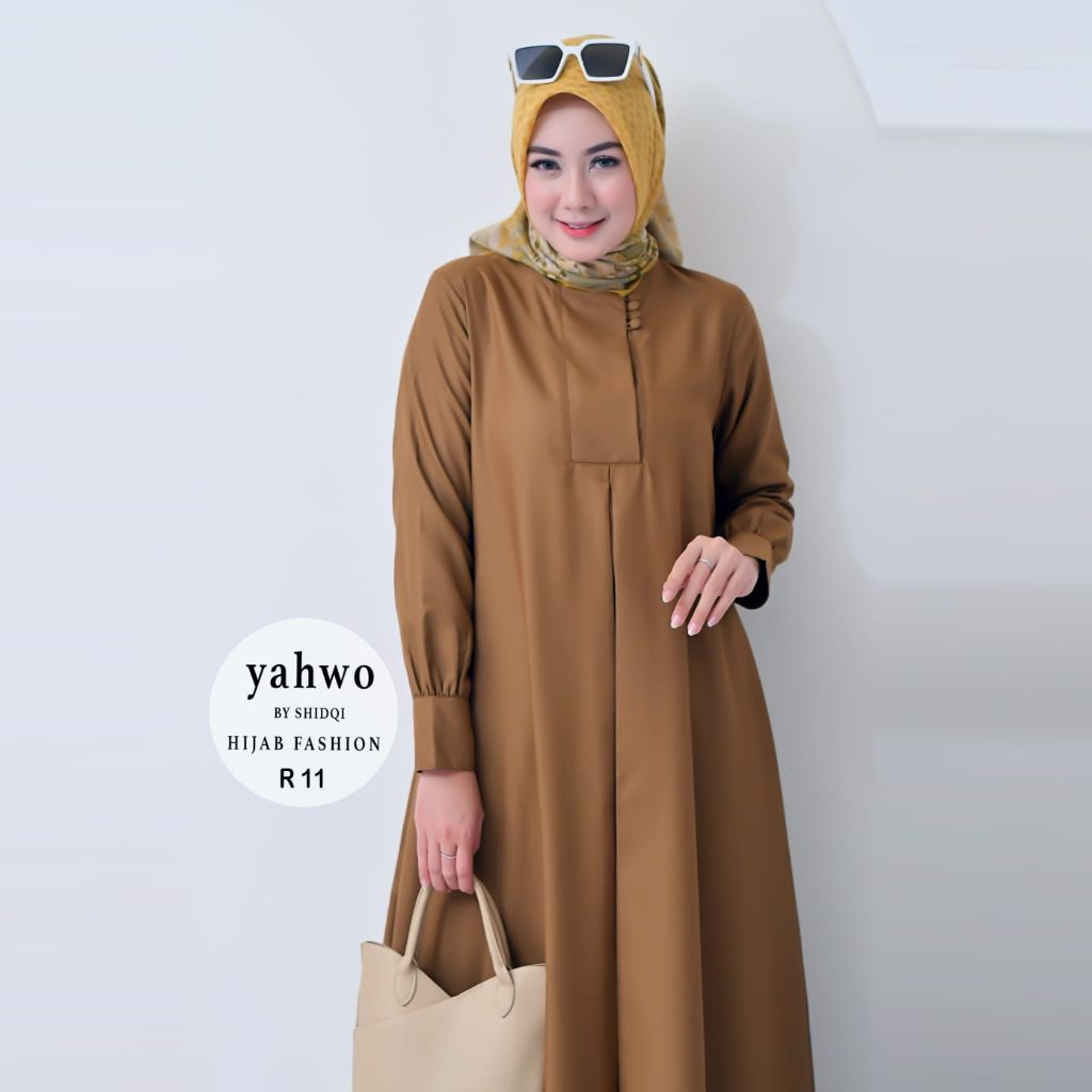 GAMIS SERAGAM PNS WANITA/BAHANTOYOBO/KHAKI