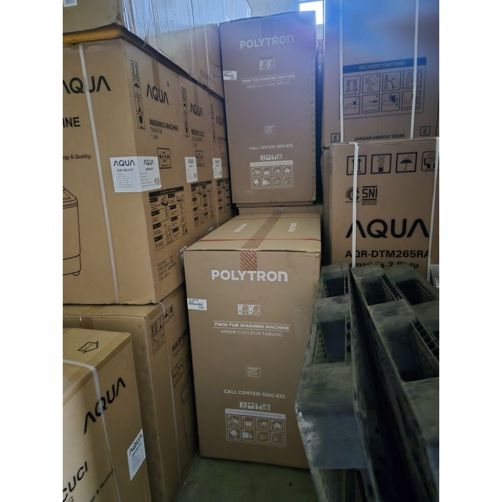 POLYTRON 12KG MESIN CUCI 2 TABUNG 1203X