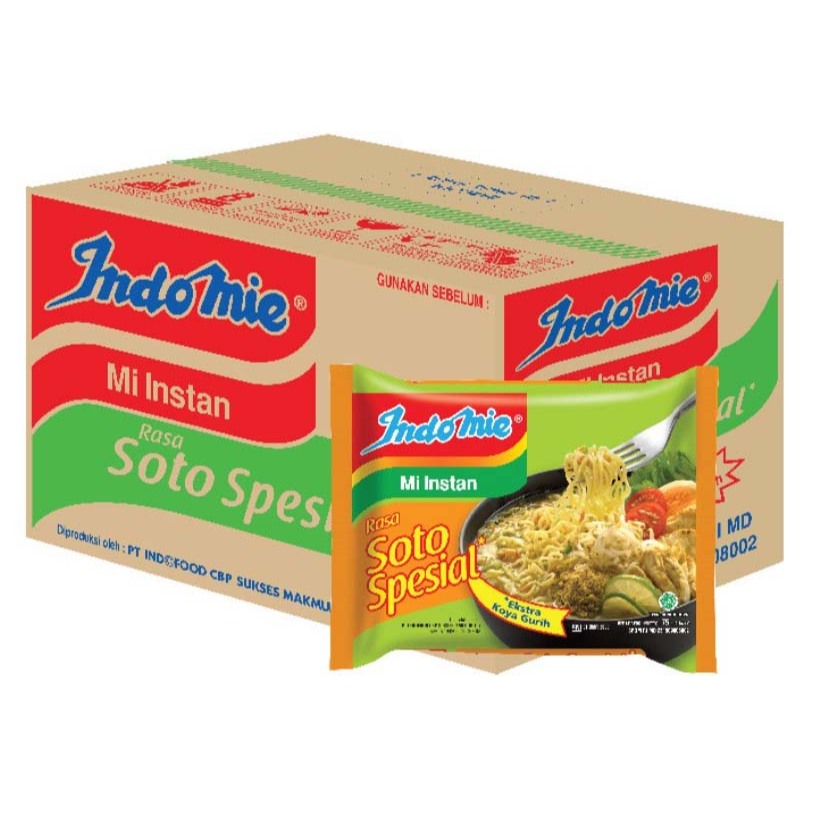INDOMIE KUAH SOTO SPESIAL 1 DUS 40 PCS
