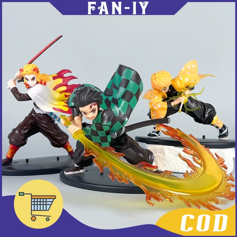 Ornamen Karakter Demon Slayer Koleksi Patung Karakter Komik Patung Anime Demon Slayer
