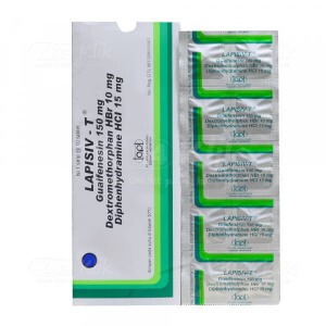 LAPISIV Strip - Obat Batuk Kering Berdahak Flu Pilek 10 Tablet