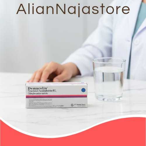 DEMACOLIN box isi 100 tablet - Obat Flu Demam Sakit Kepala