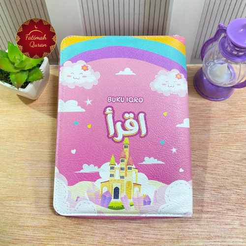 Iqro Kaleb Fullcolor Berwarna Iqro Jillid 1-6 Desain Lucu Karakter Untuk Anak Kaleb Resleting