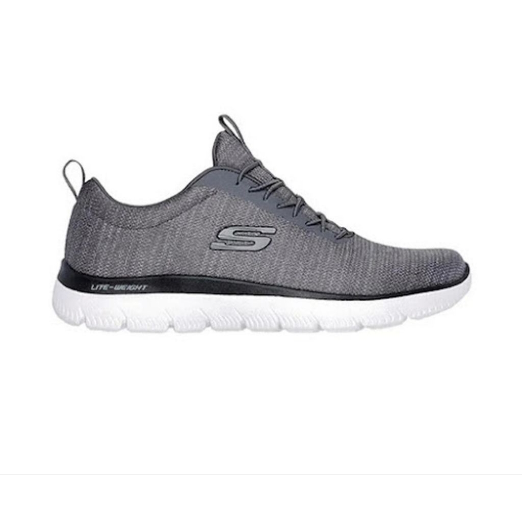 Sepatu Pria Skechers Sport Summit Sorenz. Gray Black. 232697GYBK
