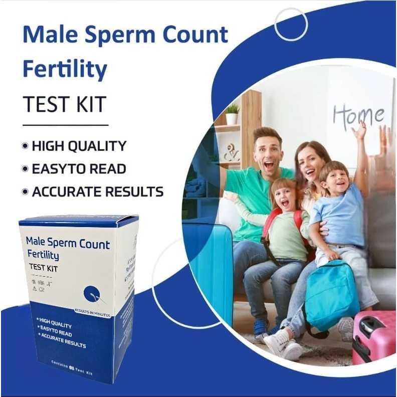 MANITO Alat Tes Kesuburan Pria Sperm Count Male Fertility Test Kit - MAN61 - White