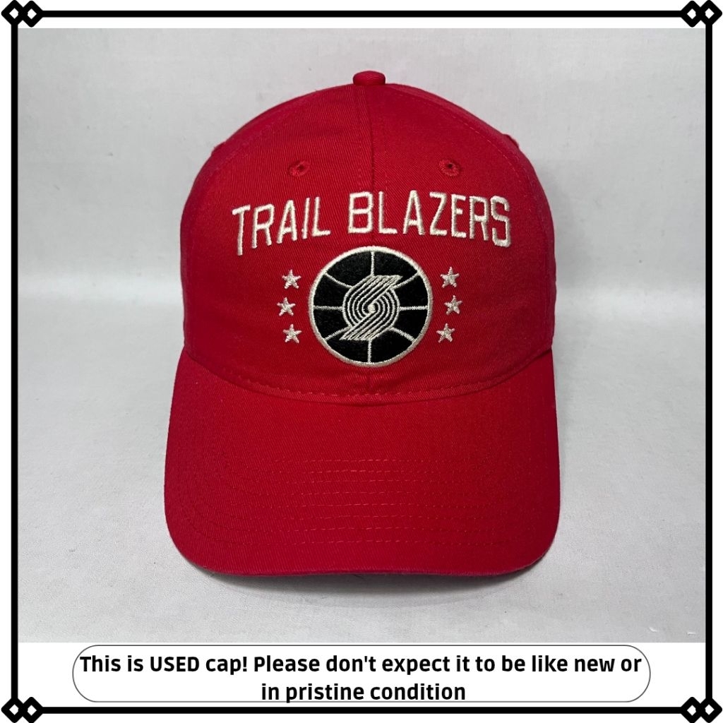 topi NBA Portland Trail Blazer Adid*s original second setelan preloved