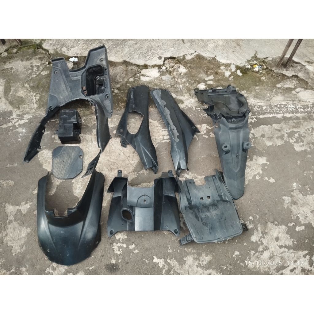 cover body kasar motor honda beat fi esp stater halus 2013-2016 original copotan