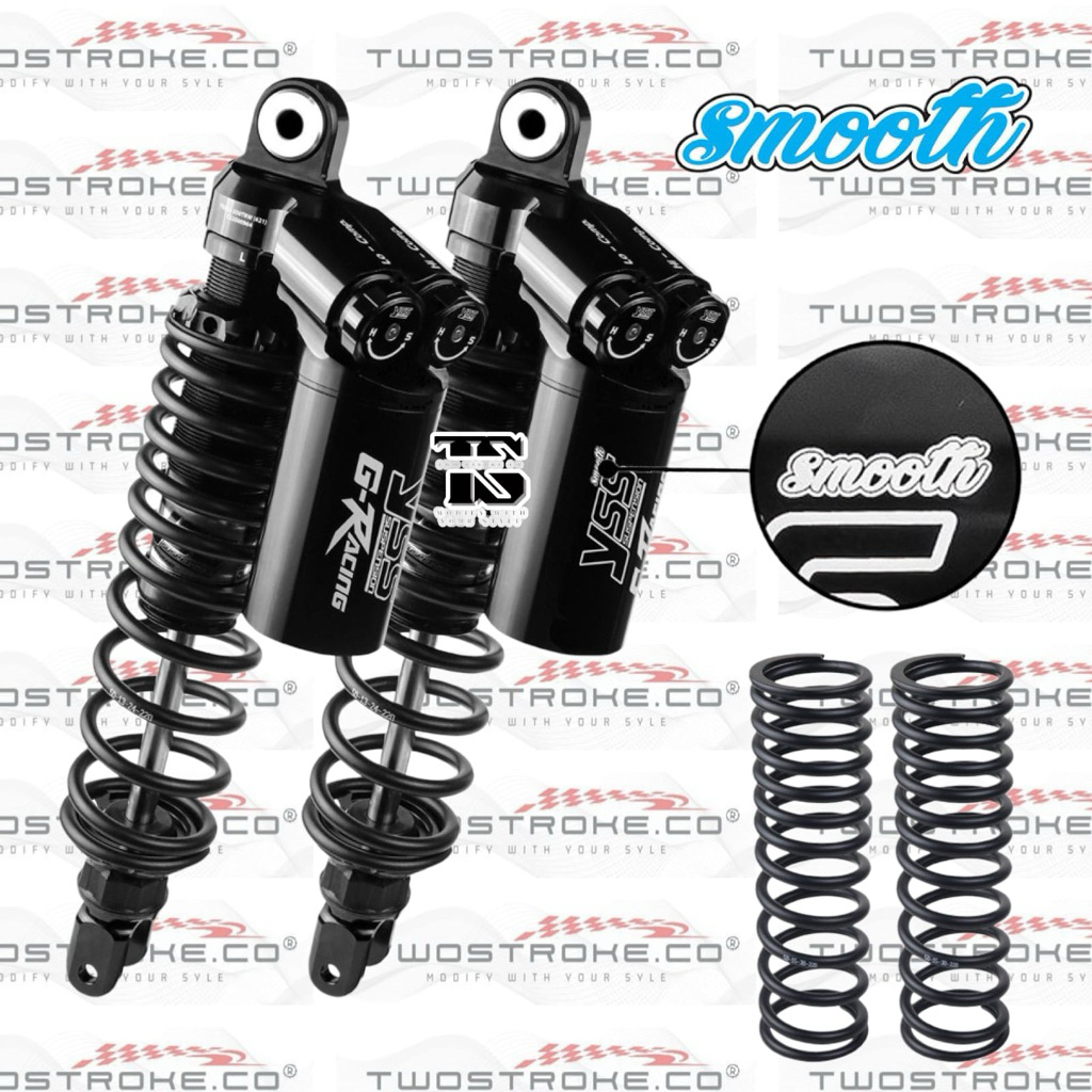Shock Shockbreaker YSS G Racing Xmax Black Edition Smooth Series Shock YSS Xmax G Racing Black Editi