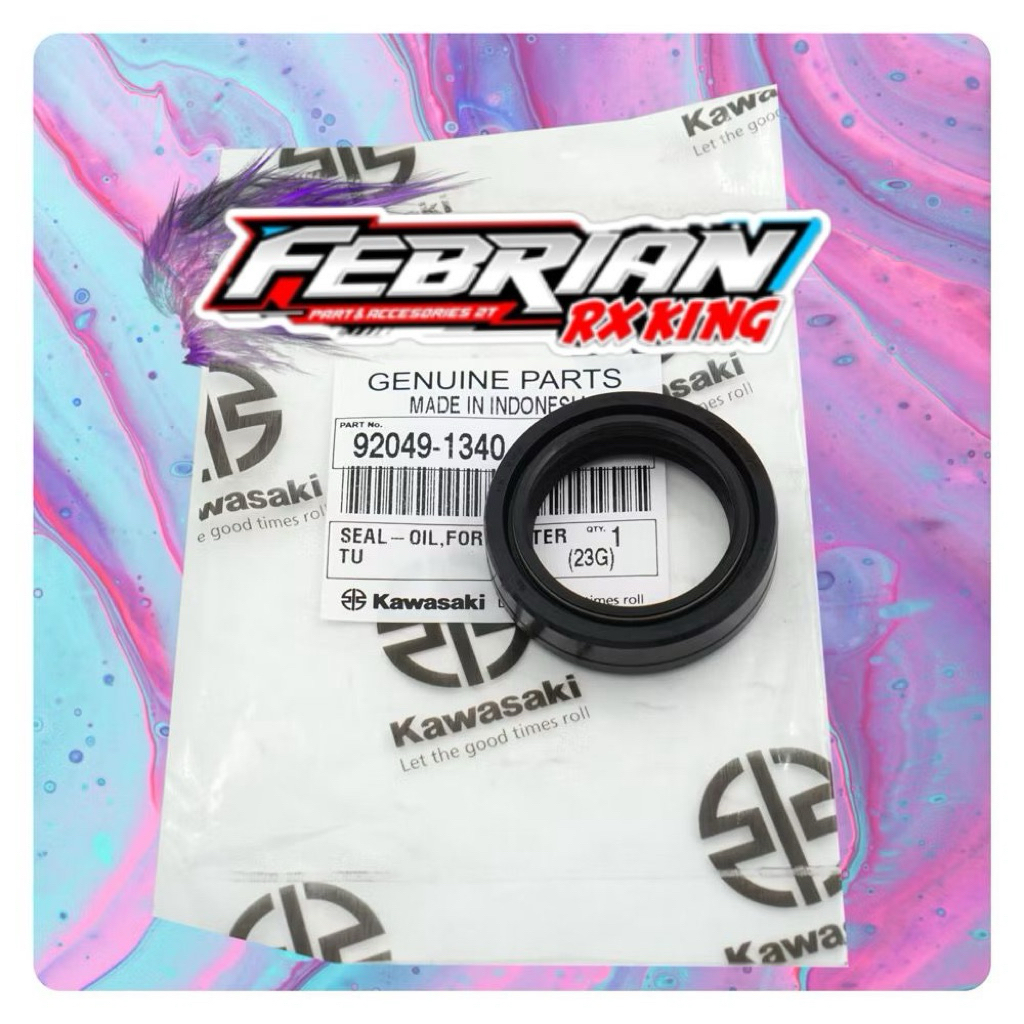 SEAL SHOCK DEPAN NINJA R SS RR ORIGINAL