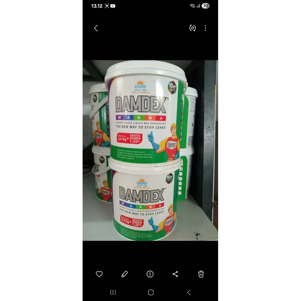 Damdex Pelampis anti bocor