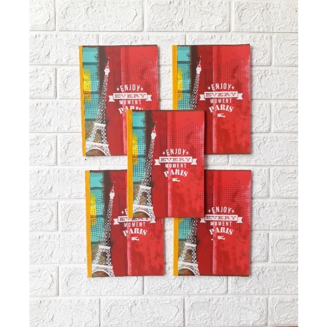 Set isi 5 Buku Tulis O2O 144AC-004A 40 Sheets ukuran B5 Buku Sekolah