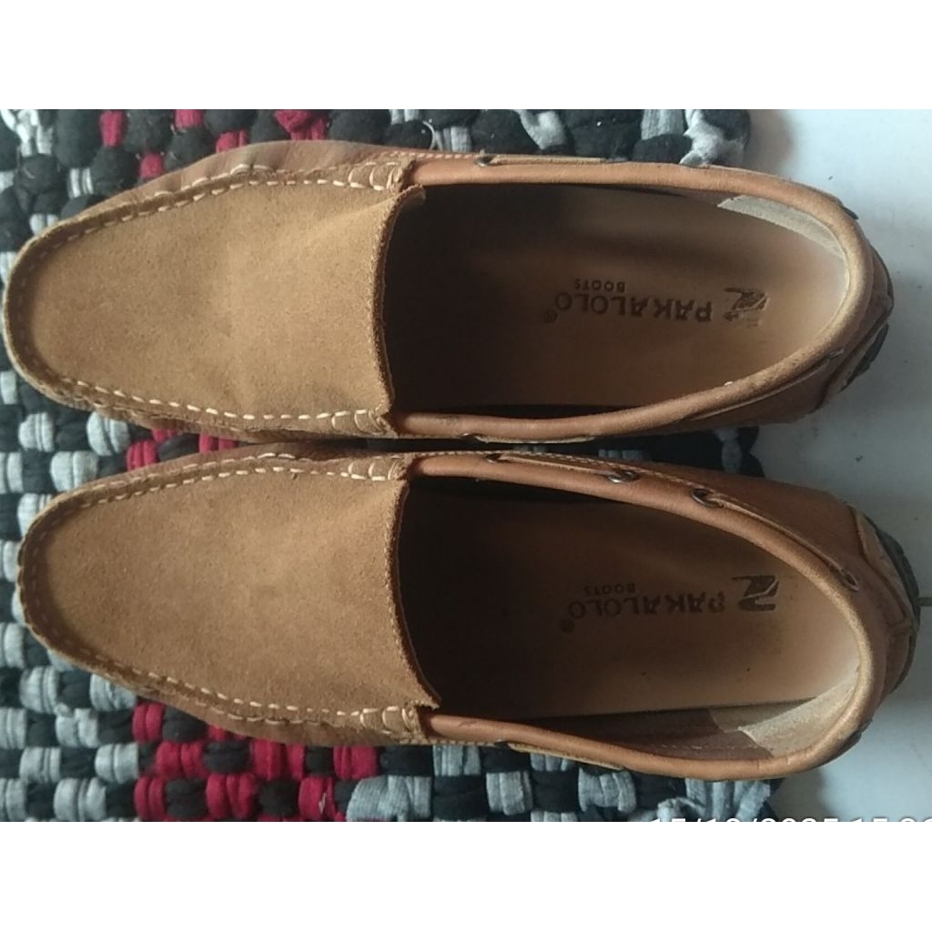 Sepatu kulit pria Pakalolo original