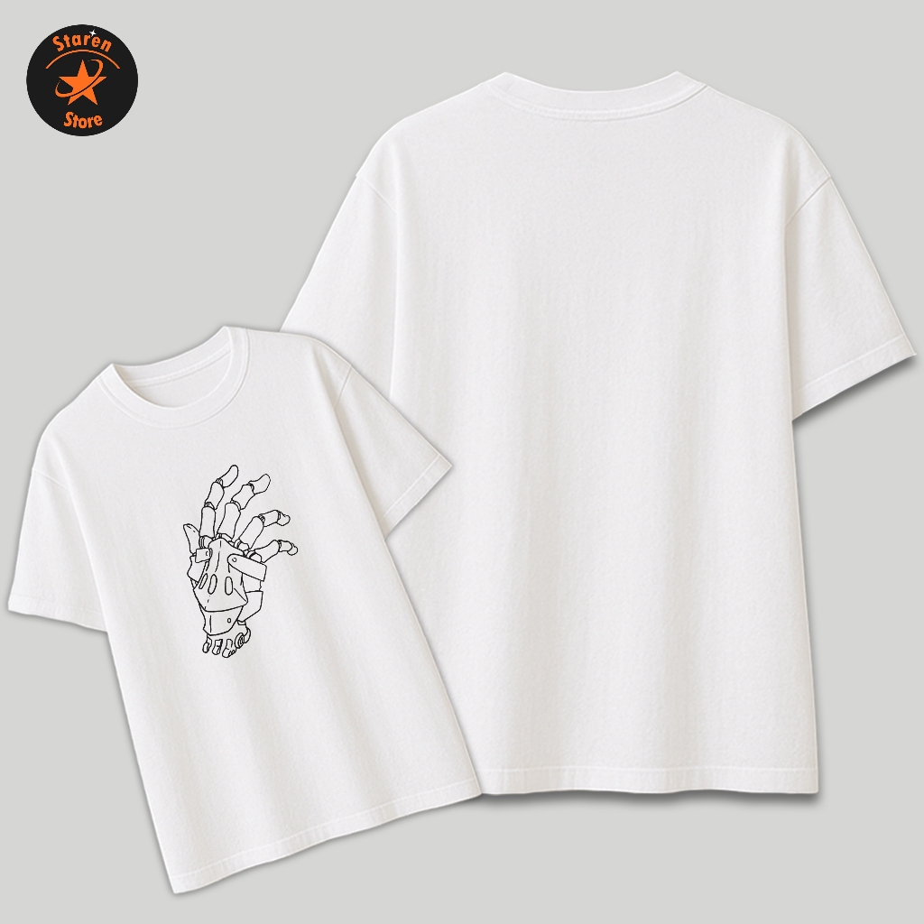Baju Kaos Anime Violet Evergarden Violet Hands Lucu Imut Cool Cute Kawai Keren Unisex Pria Wanita T-