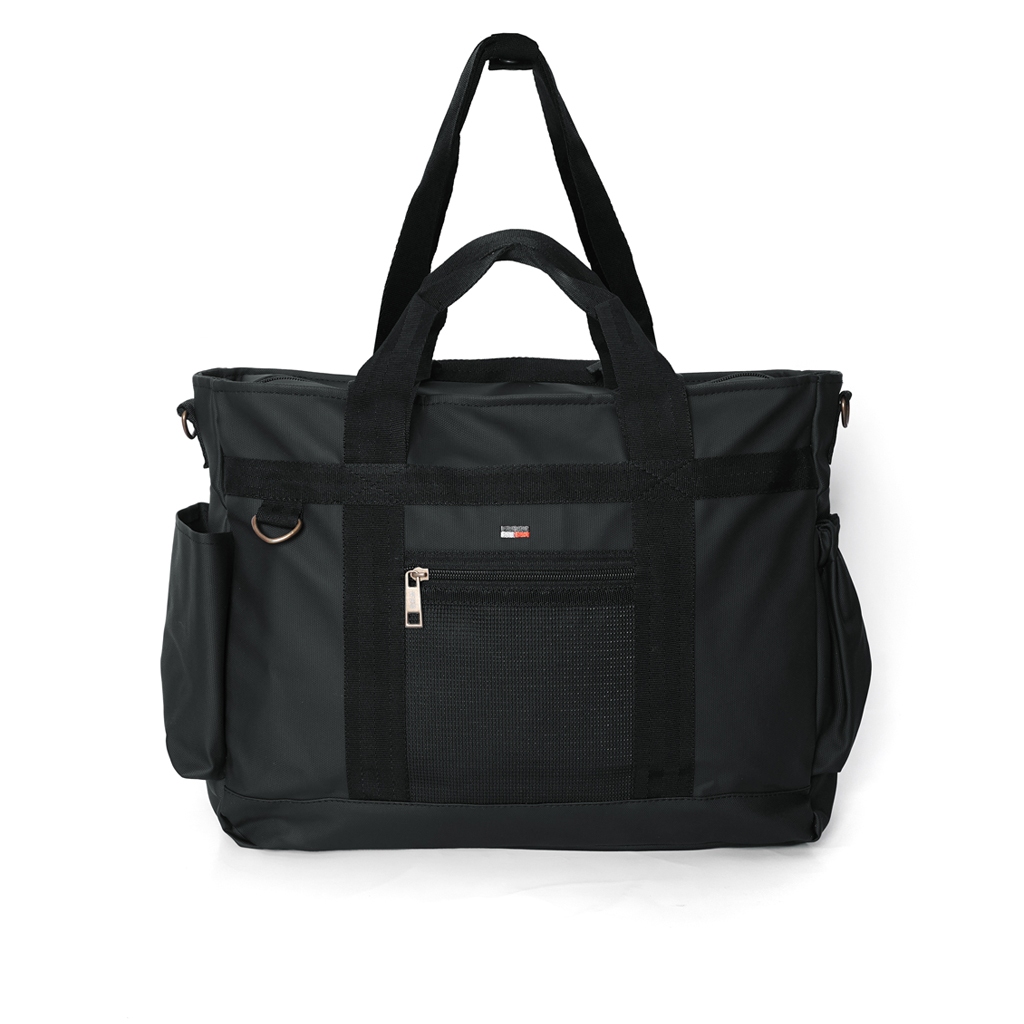 DRM Porter Black - Workbag / Totebag / Tas Selempang / Tas Kantor / Tas Laptop Unisex 3 in 1