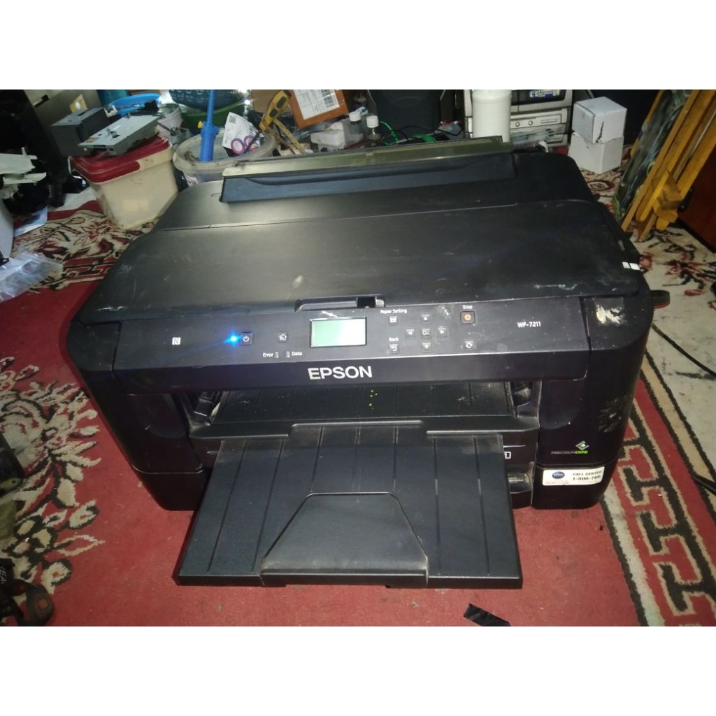 printer A3+ wifi duplex Epson WF7211 chipless head new
