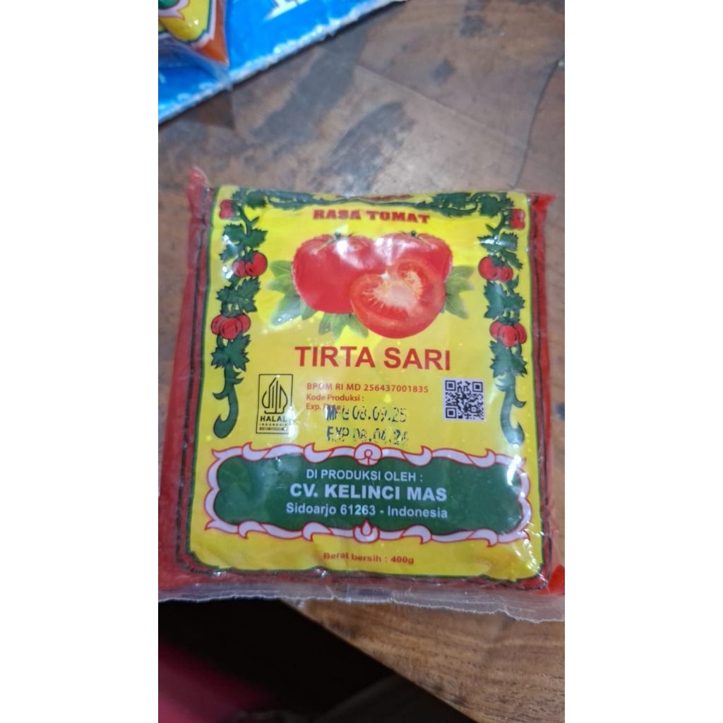 saos tirtasari *tomat (cocok untuk saos bakso)