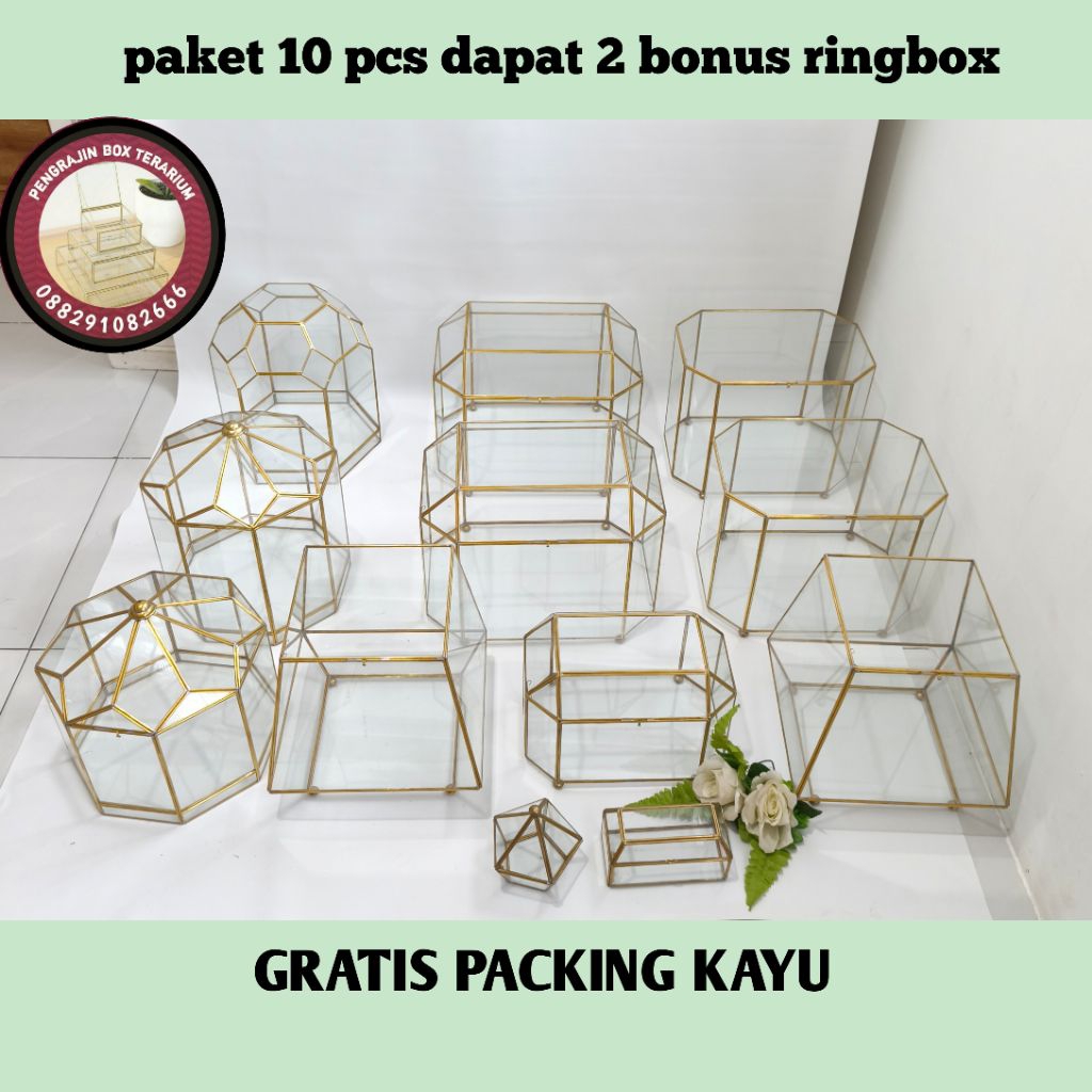 Box Hantaran Nikahan / Lamaran per Paket  isi 10pc – kotak seserahan Gratis Ongkir Jabodetabek, Kual