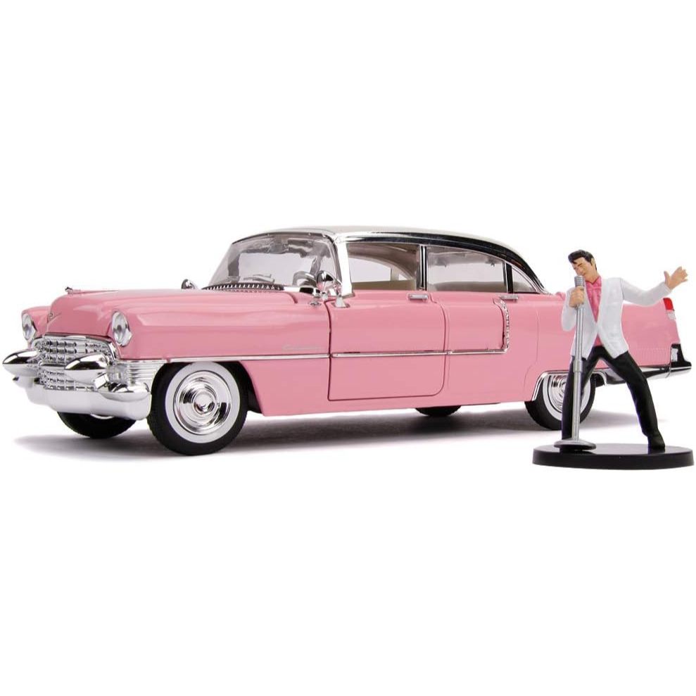 Jada Toys Cadillac Fleetwood Elvis Pink Diecast