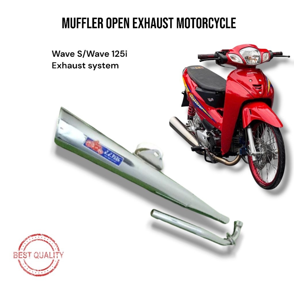 YY Pang Racing Exhaust Wave S Wave125i Motorcycle