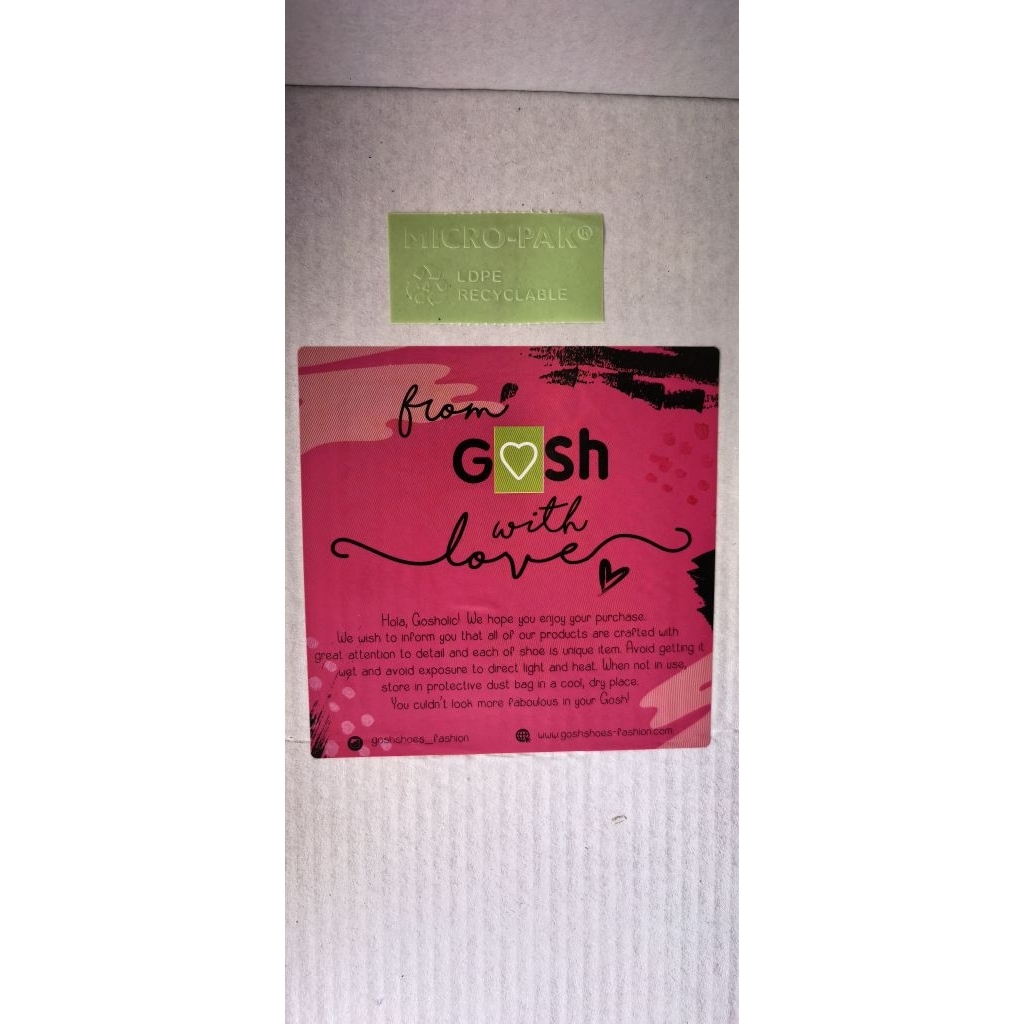SEPATU GOSH ART *NEW*