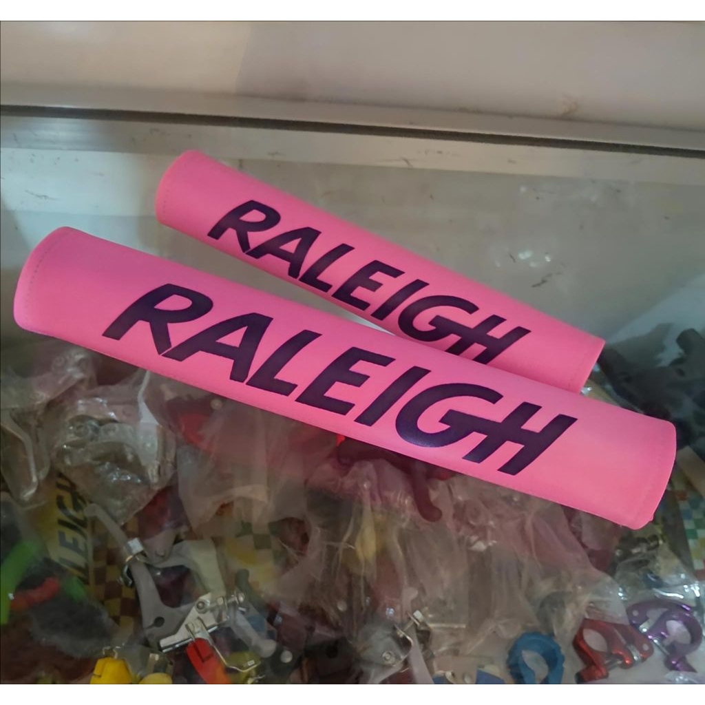 Raleigh pad set bmx cover sepeda bmx oldschool Raleigh osbmx pad frame pad bars