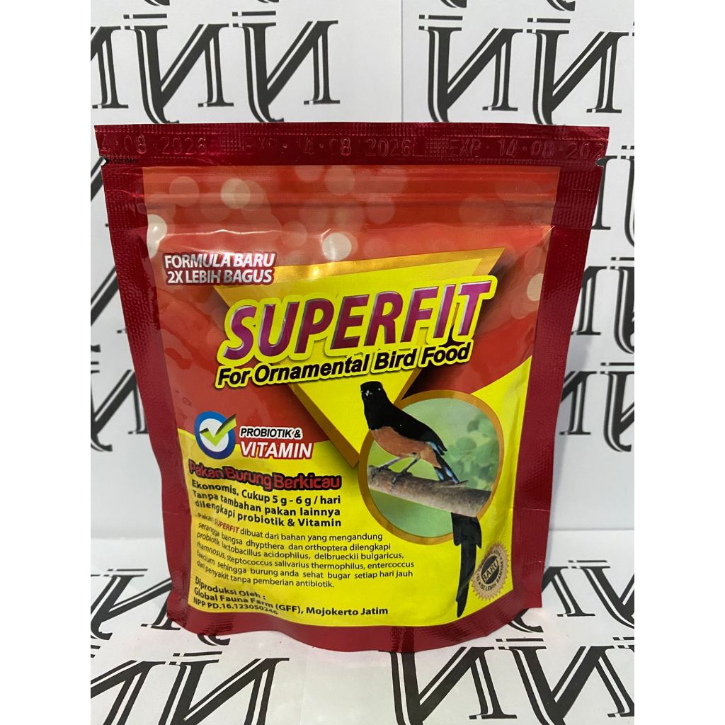 Makanan Burung Murai Superfit Merah