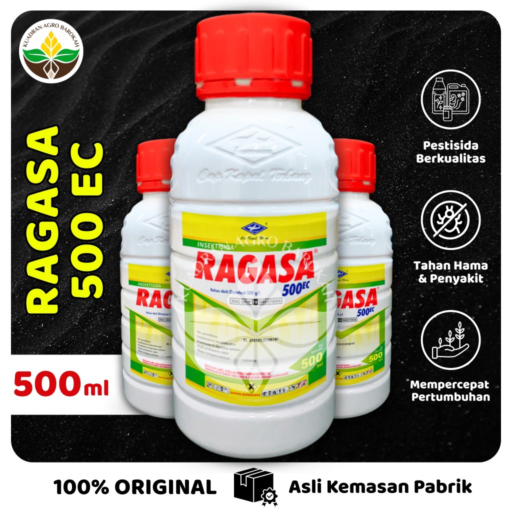 Insektisida RAGASA 500 EC 500 ml - Cap Kapal Terbang