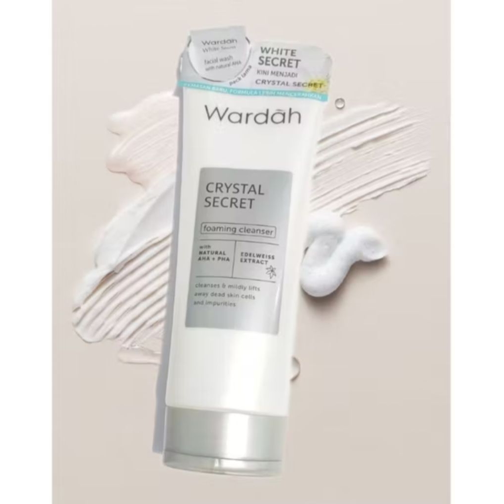 Wardah Crystal Secret Facial Wash | Wardah Cristal Secret Sabun Wajah | Wardah Sabun Wajah