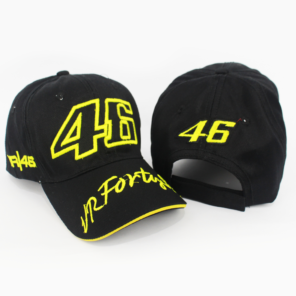 TOPI MOTO GP VALENTINO ROSSI 46 01 - TOPI RACING VR 46 BALAP - SNAPBACK TRUCKER MOTO GP - ALEX RINS 