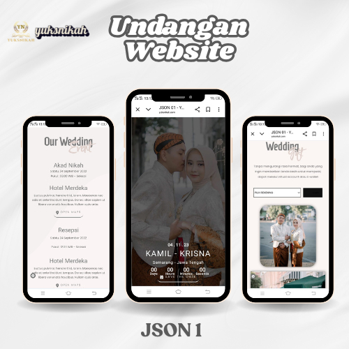 Undangan Digital Website Pernikahan Premium | Undangan Pernikahan Online | Undangan Digital Pernikah