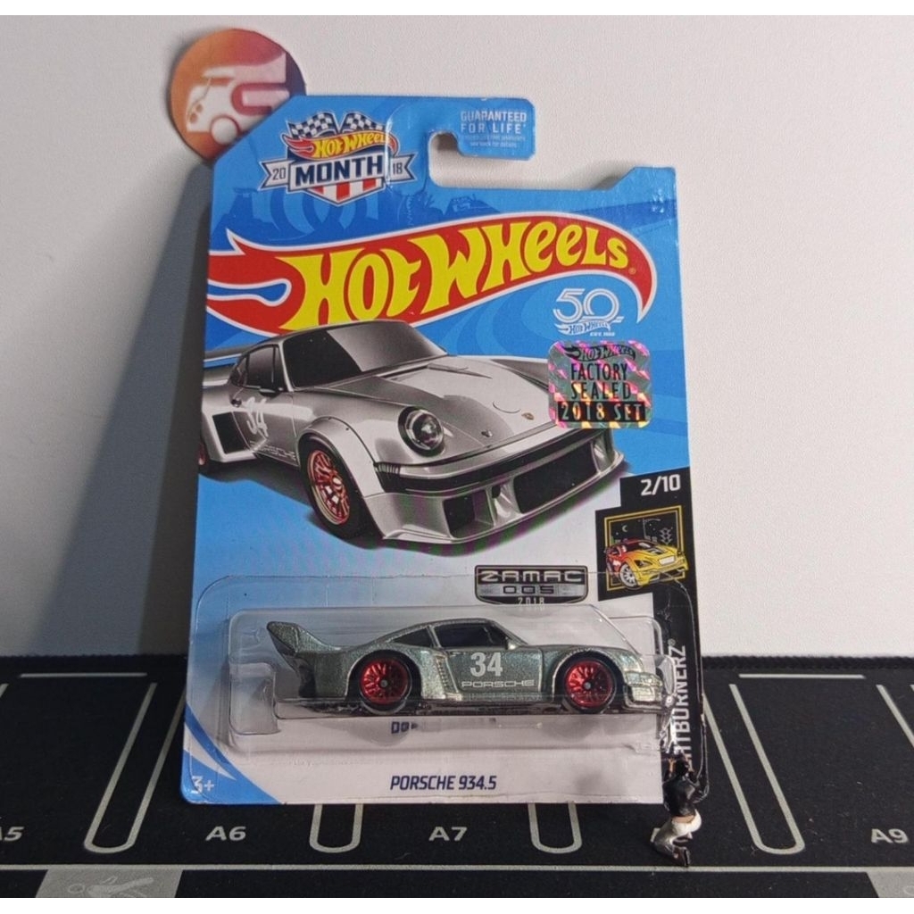 Hot Wheels Porsche 934.5 Zamac Factory Sealed 2018 (VHTF) - Hotwheels