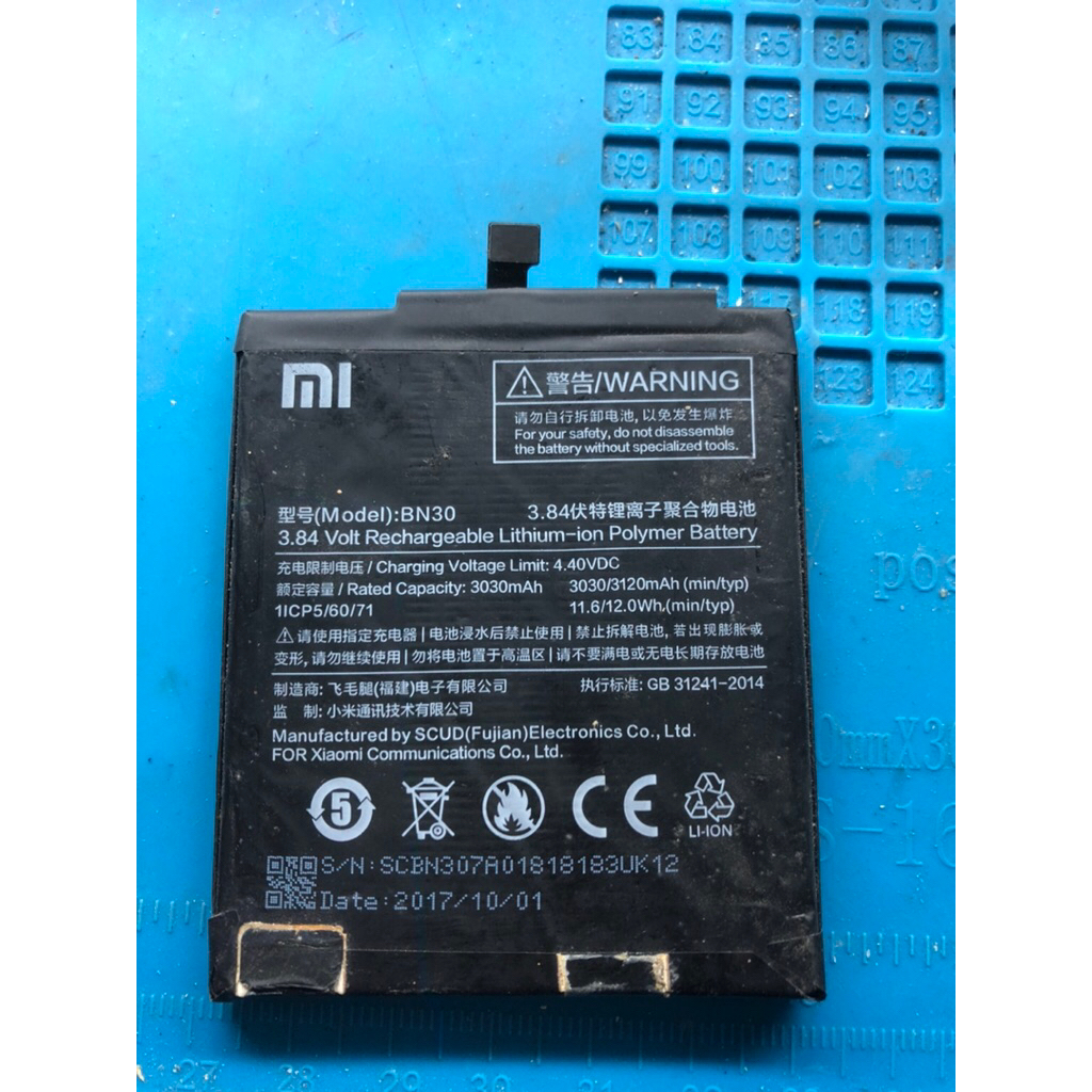 BATRAI BATRE REDMI 4A ORIGINAL COPOTAN