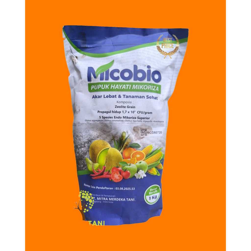 PUPUK MICOBIO PUPUK HAYATI MIKORIZA 1KG