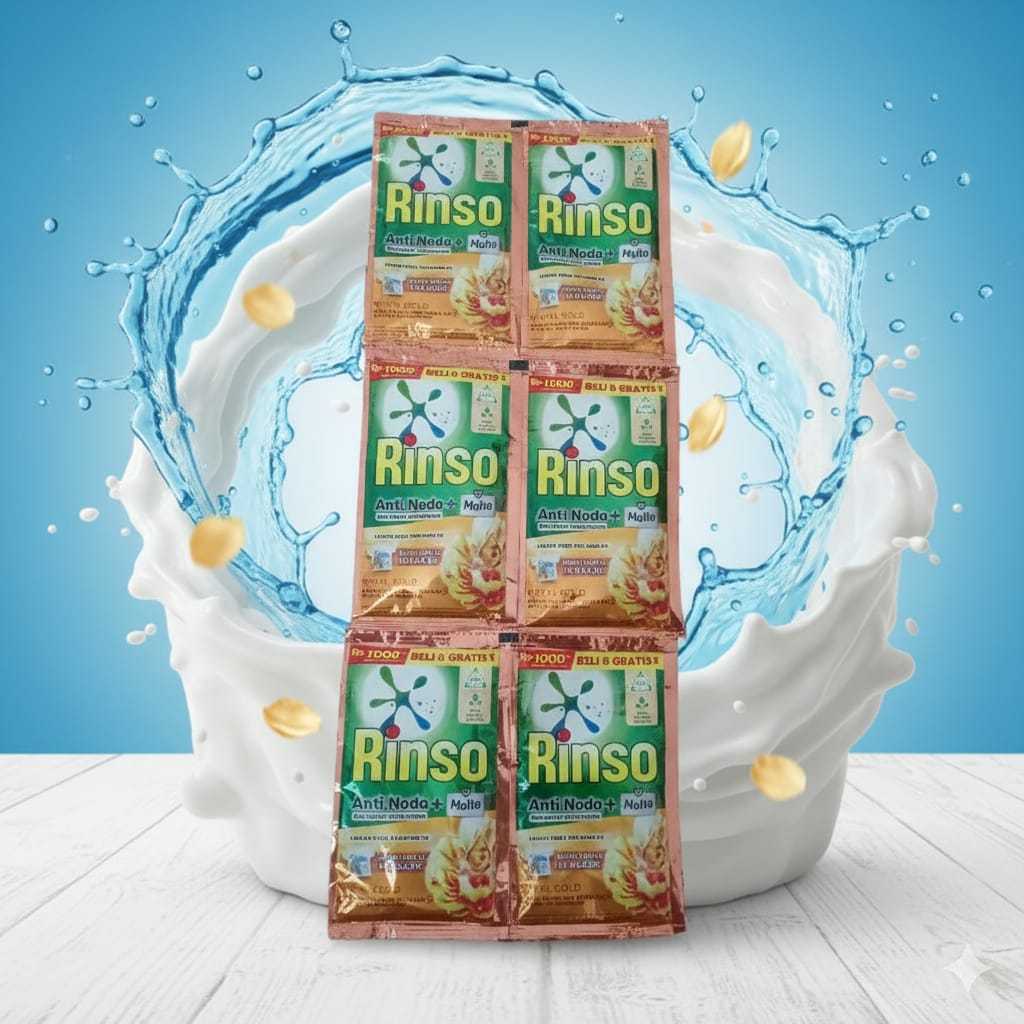 Rinso Sabun Cair Sachet 38ML Isi 36/42 Sachet