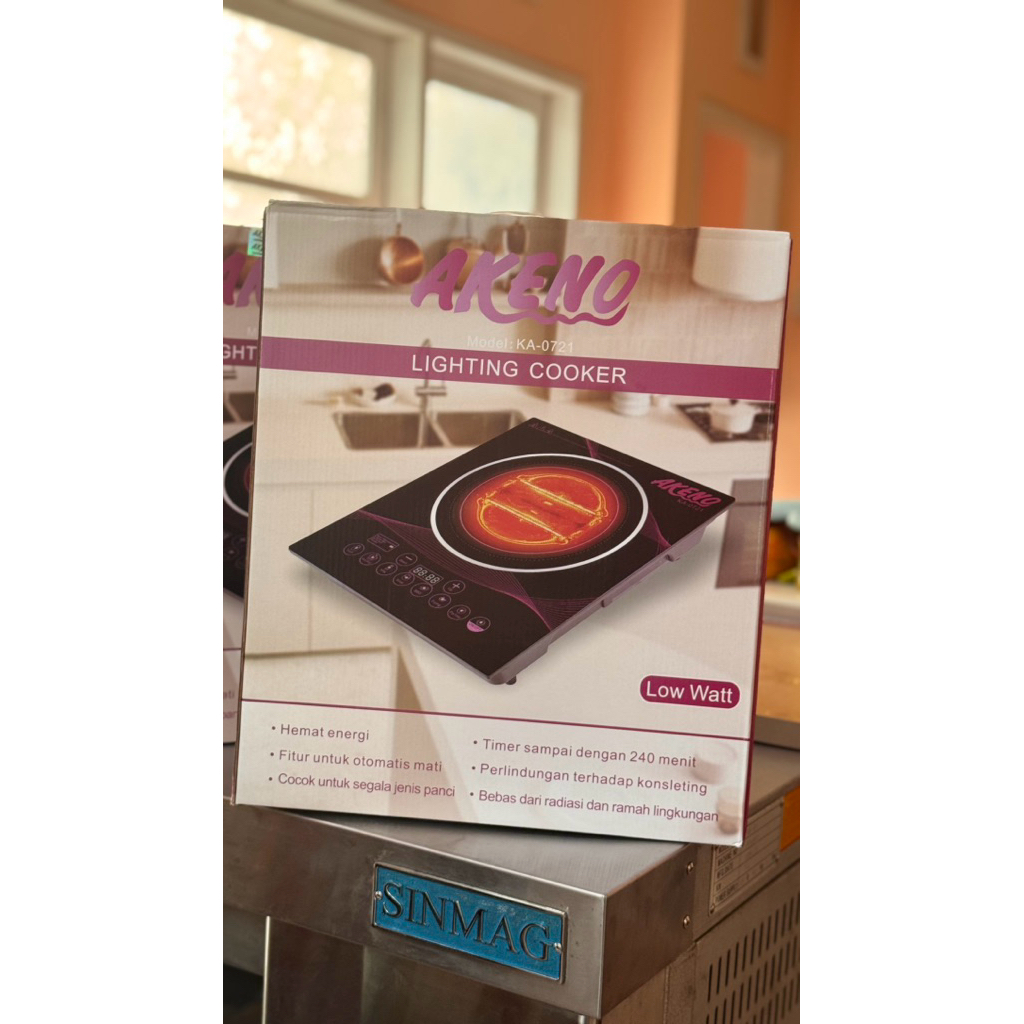 Kompor Halogen Listrik Akeno KA 0721