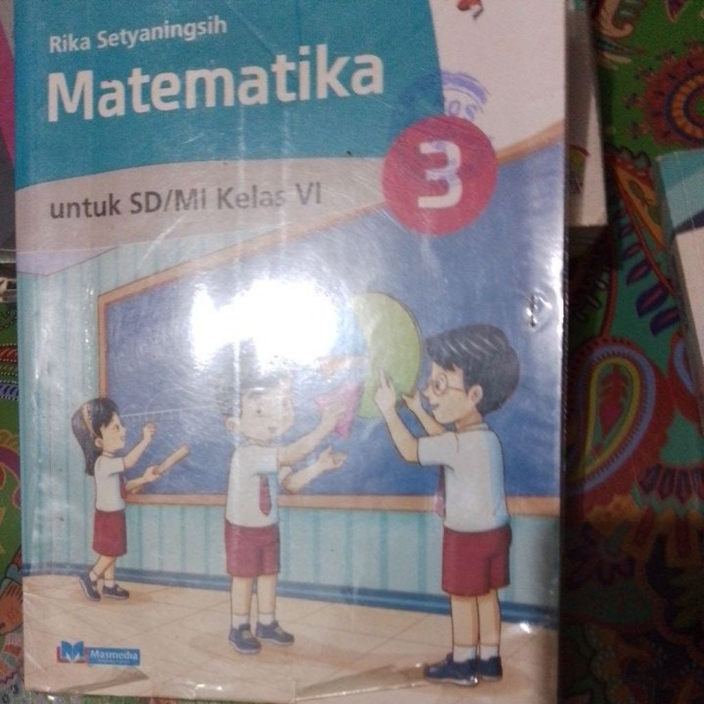 matematika untuk SD kelas 6 jilid 3 Masmedia