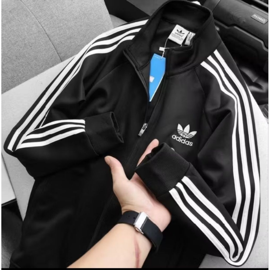 NEW PRODUCT Jaket Tracktop ADIDAS Firebird Pria Wanita Full Teg Label
