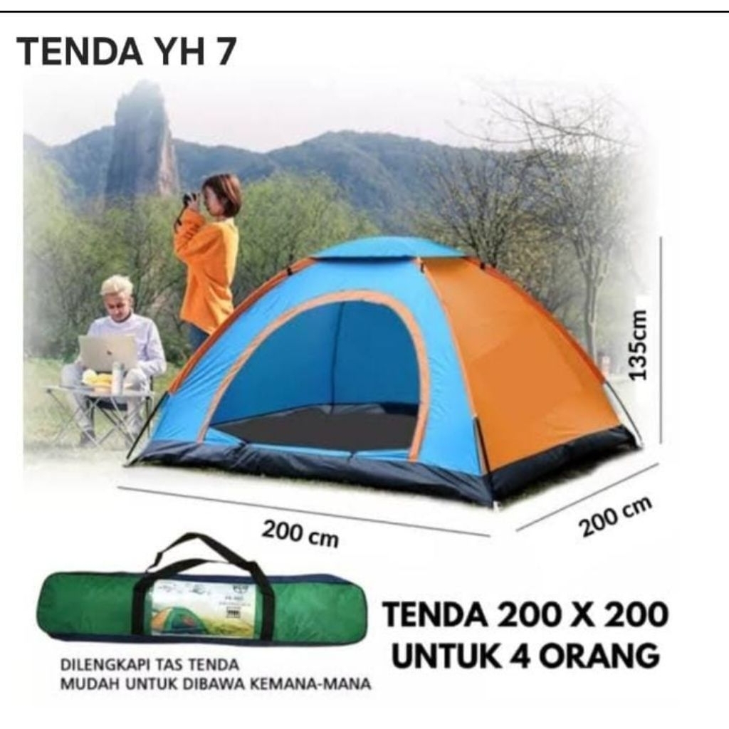 Tenda camping / tenda kemah outdoor import grosir