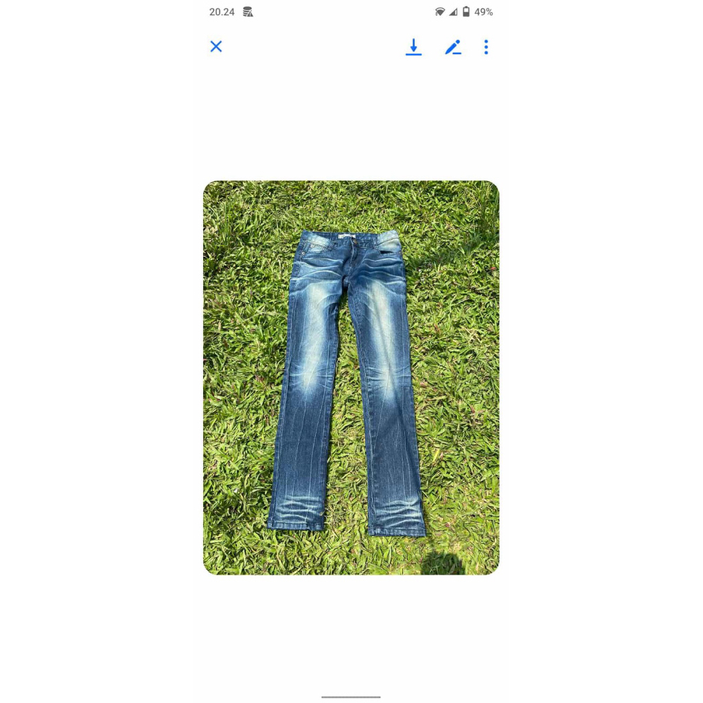 celana jeans fedding