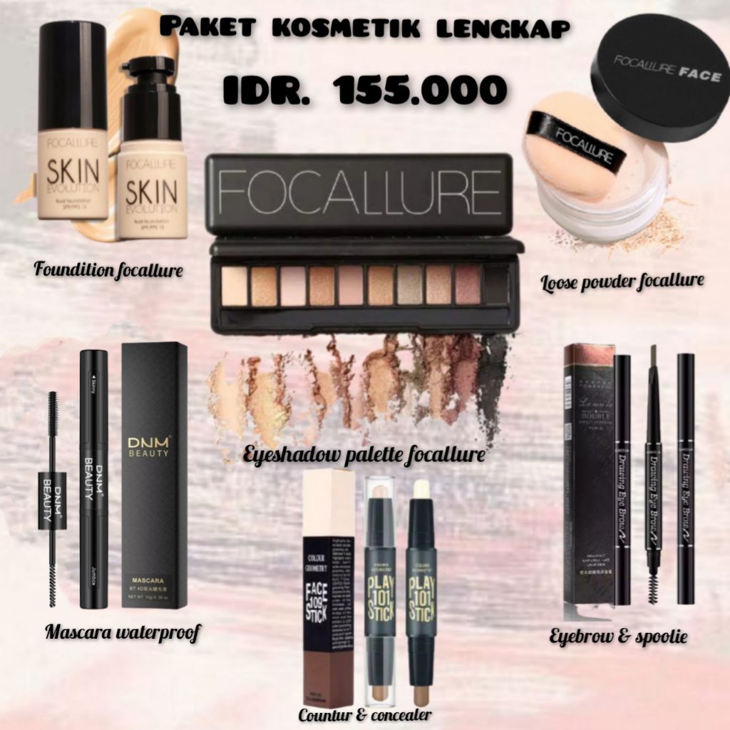 PAKET KOSMETIK MURAH/PAKET KOSMETIK LENGKAP/PAKET KOSMETIK UNTUK SESERAHAN