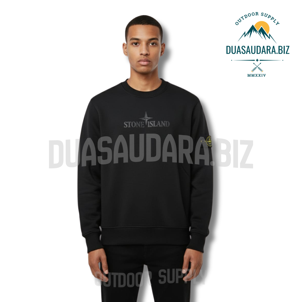 Duasaudara.Biz - Crewneck Stoneisland Flecce 280 GSM High Premium Quality | COD