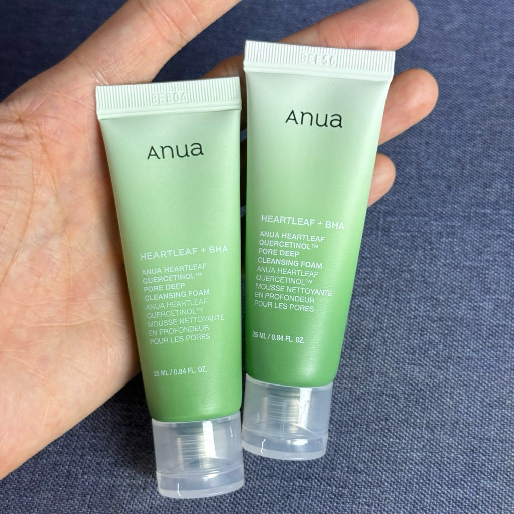 anua heartleaf cleansing foam 30ml